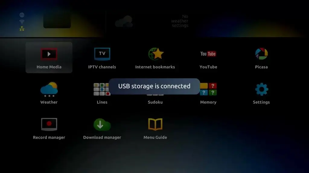Finding MAC Address on MAG Box