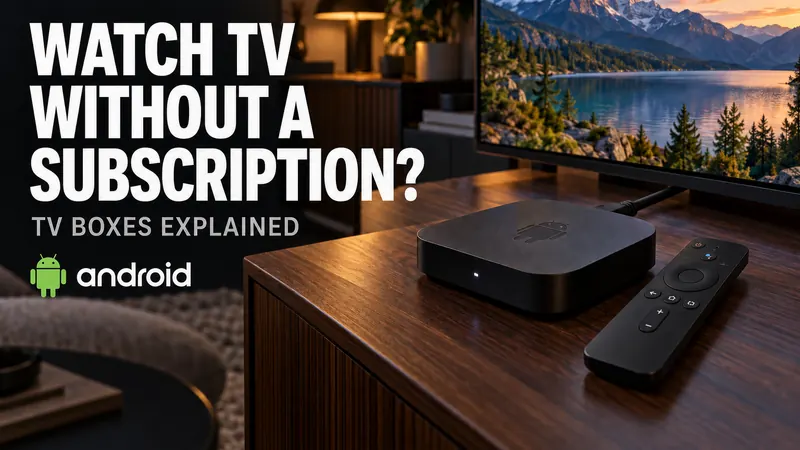 Watch TV Without a Cable Subscription: How an IPTV Box Works