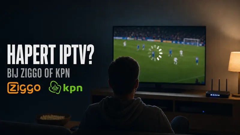 Waarom hapert IPTV bij Ziggo of KPN