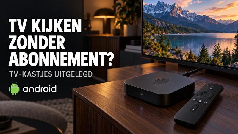 TV Kijken Zonder Abonnement: Het TV Kastje voor Alle Zenders