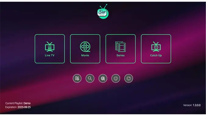 OTT Navigator Interface