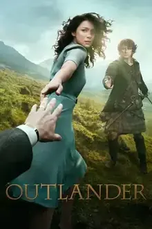 Poster van de historische dramaserie Outlander